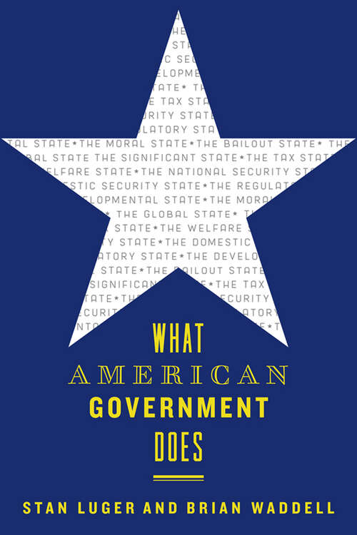 Book cover of What American Government Does