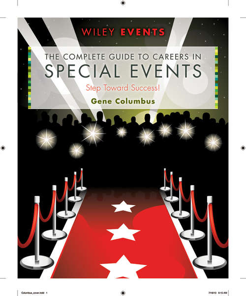 Book cover of The Complete Guide to Careers in Special Events