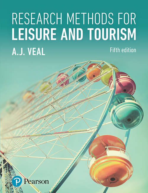 Book cover of Research Methods for Leisure and Tourism