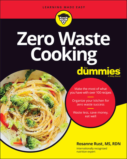Book cover of Zero Waste Cooking For Dummies