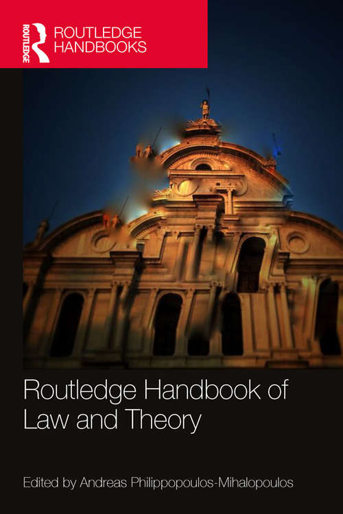 Book cover of Routledge Handbook of Law and Theory