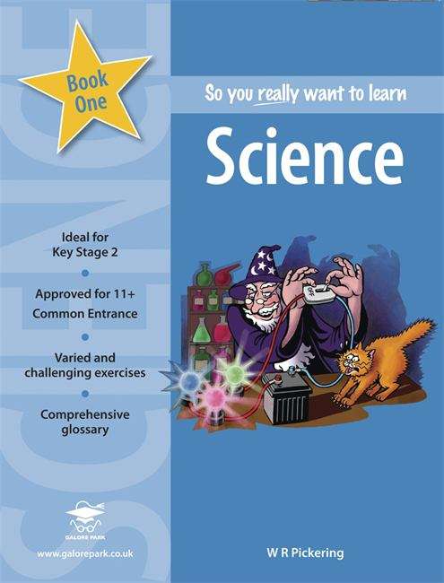 Book cover of So You Really Want to Learn Science: Book 1 (PDF)