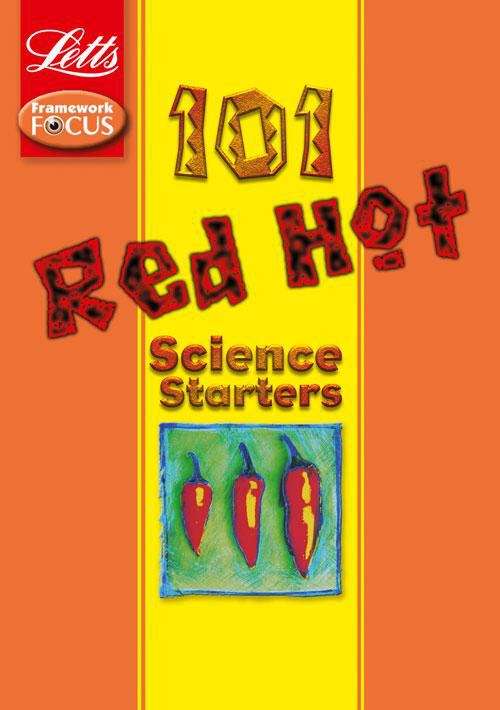 Book cover of Letts 101 Red Hot Science Starters (PDF)