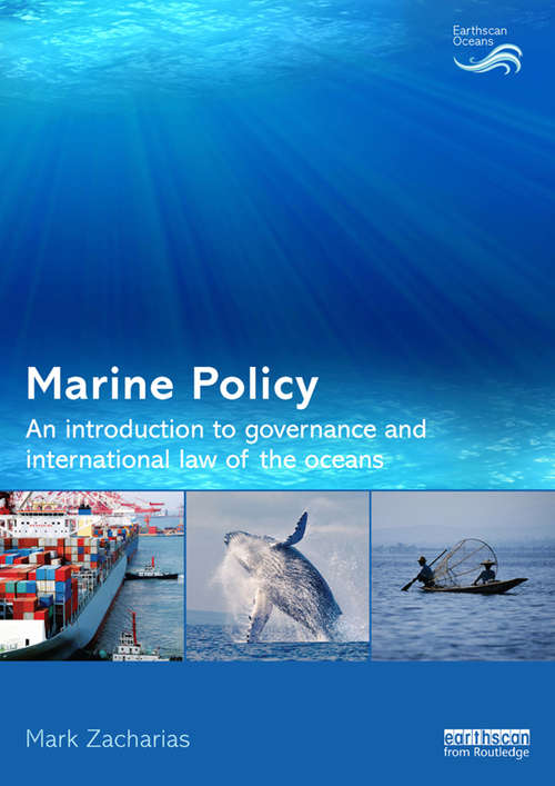 Book cover of Marine Policy: An Introduction to Governance and International Law of the Oceans
