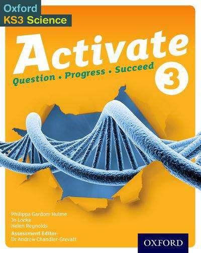 Book cover of Oxford KS3 Science: Activate 3, student book (PDF)