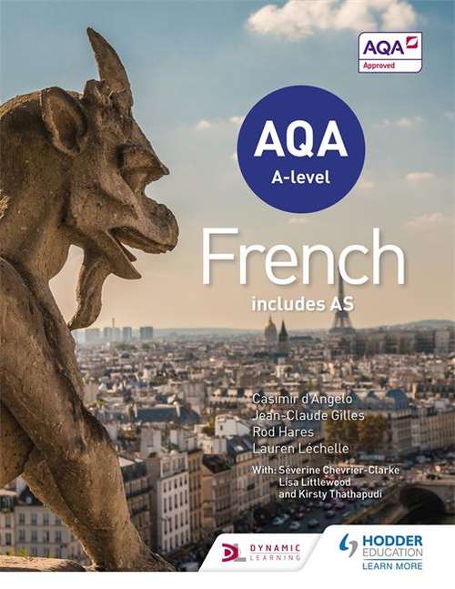 Book cover of AQA A-level French (includes AS) (PDF)
