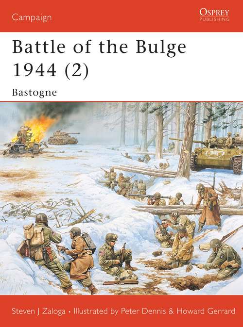 Book cover of Battle of the Bulge 1944: Bastogne (Campaign)