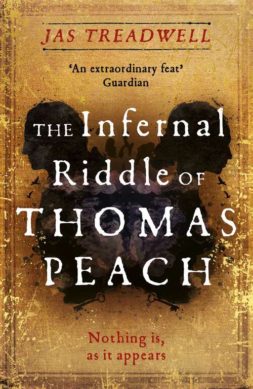 Book cover of The Infernal Riddle of Thomas Peach: A novel of necromancy, secrets, and a world on the brink of the modern age