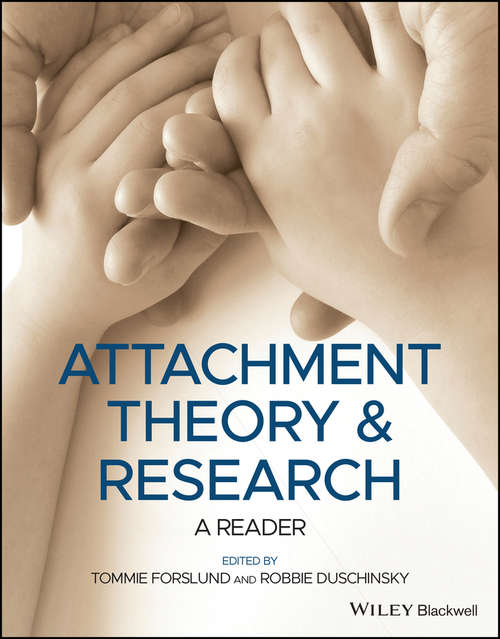 Book cover of Attachment Theory and Research: A Reader