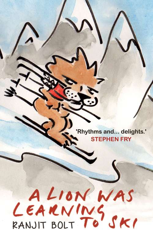 Book cover of A Lion Was Learning to Ski: And Other Lines for a Laugh