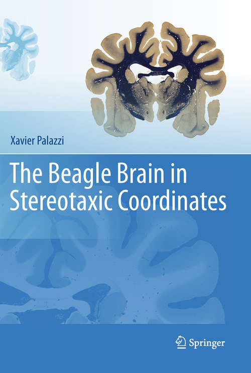 Book cover of The Beagle Brain in Stereotaxic Coordinates (2011)