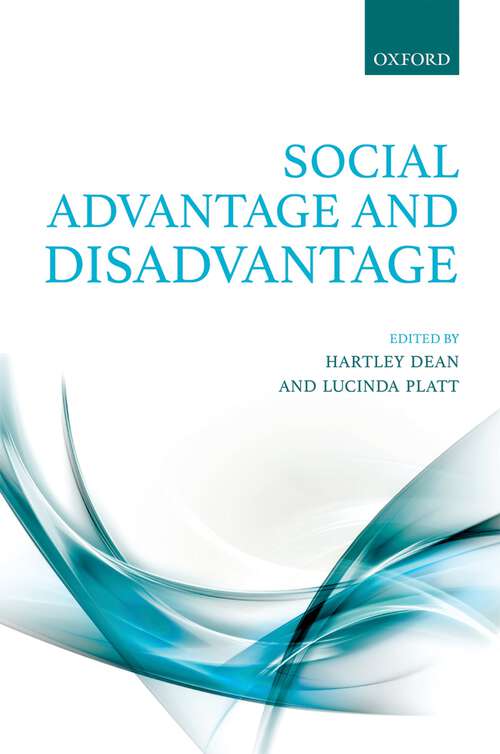 Book cover of Social Advantage and Disadvantage