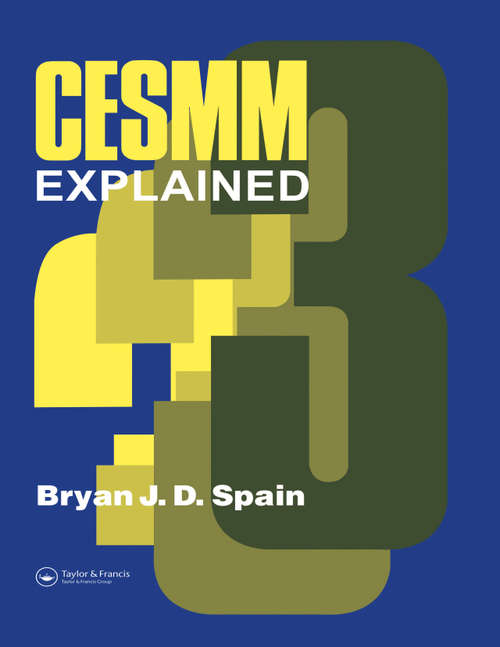 Book cover of CESMM 3 Explained