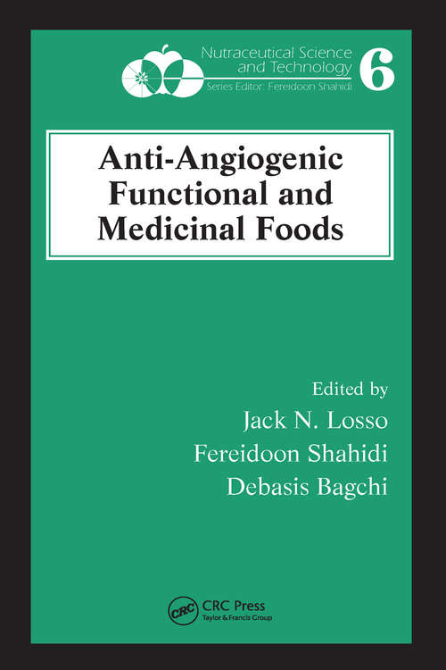 Book cover of Anti-Angiogenic Functional and Medicinal Foods