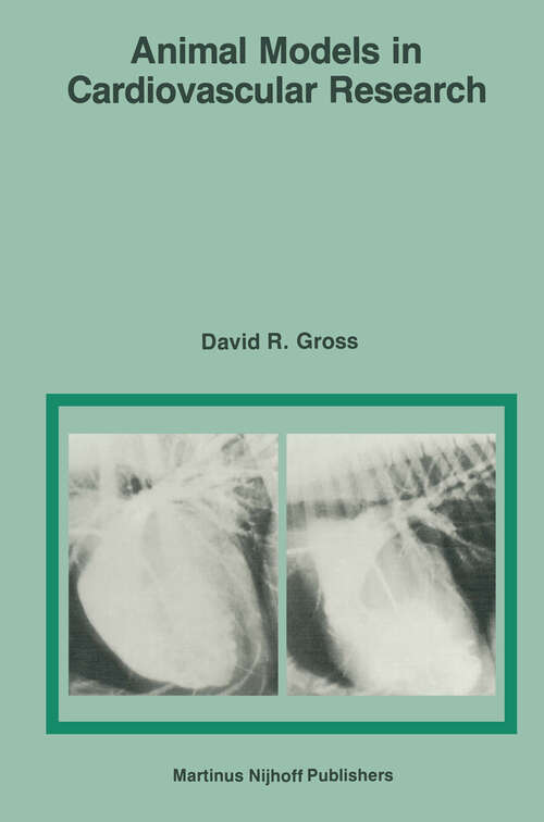 Book cover of Animal Models in Cardiovascular Research (1985)