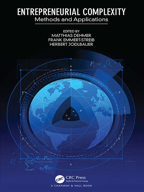 Book cover of Entrepreneurial Complexity: Methods and Applications