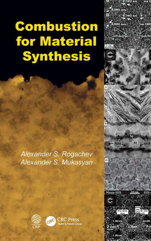 Book cover of Combustion for Material Synthesis