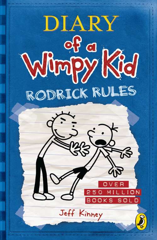 Book cover of Diary of a Wimpy Kid: Rodrick Rules (2) (Diary of a Wimpy Kid #2)