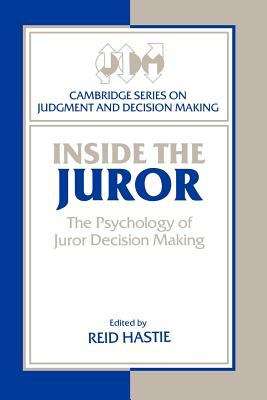 Book cover of Inside the Juror: The Psychology of Juror Decision Making (Revised edition) (PDF)