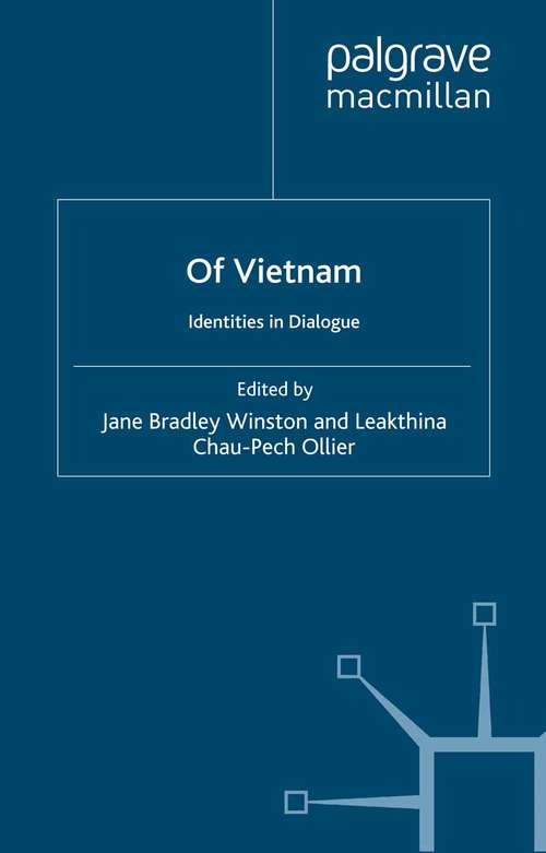 Book cover of Of Vietnam: Identities in Dialogue (2001)