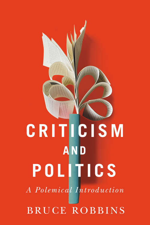 Book cover of Criticism and Politics: A Polemical Introduction