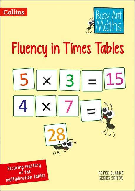Book cover of Fluency in Times Tables (PDF) (Busy Ant Maths Ser.)