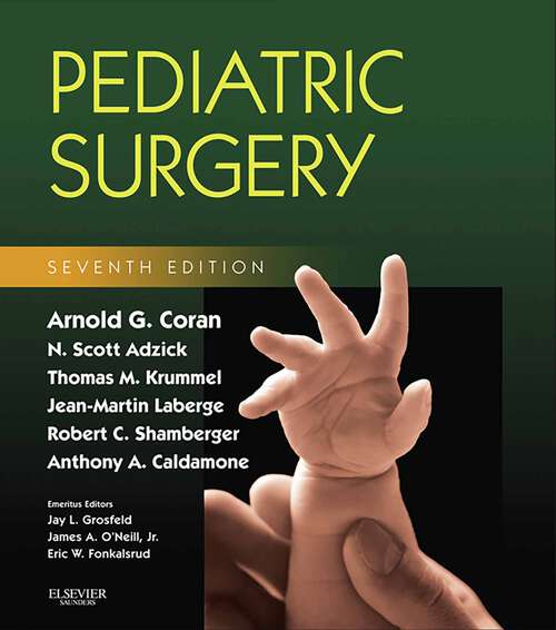 Book cover of Pediatric Surgery E-Book: Expert Consult - Online And Print (7)