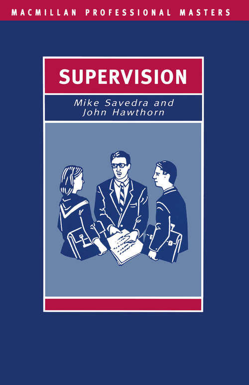 Book cover of Supervision (1st ed. 1990) (Professional Masters (Business))
