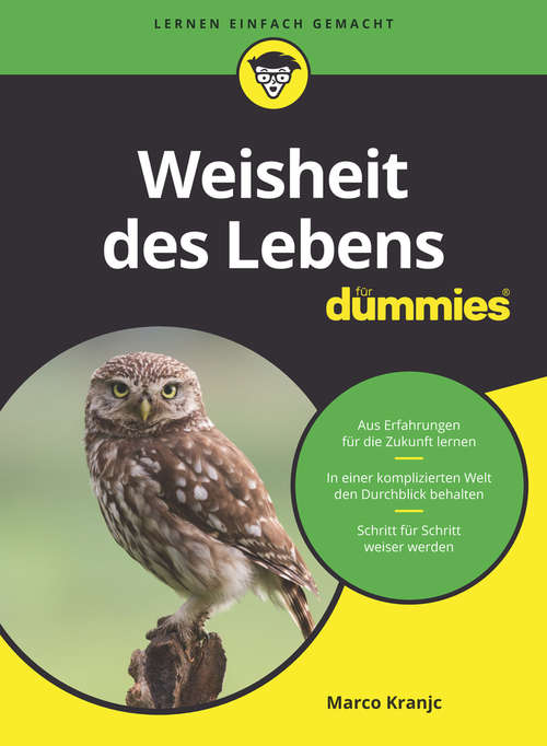 Book cover of Weisheit des Lebens für Dummies (Für Dummies)
