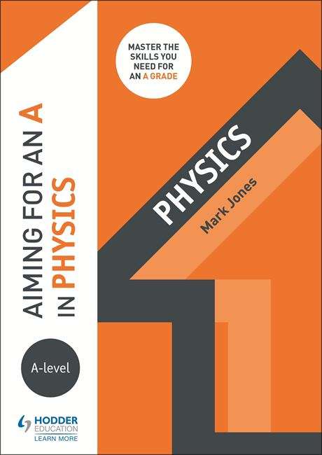 Book cover of Aiming for an A in A-level Physics (PDF)