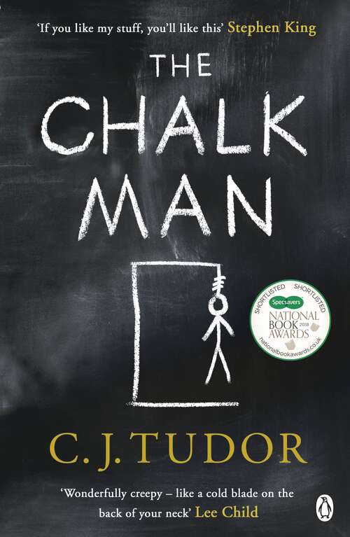 Book cover of The Chalk Man: 'If you like my stuff, you'll like this' STEPHEN KING