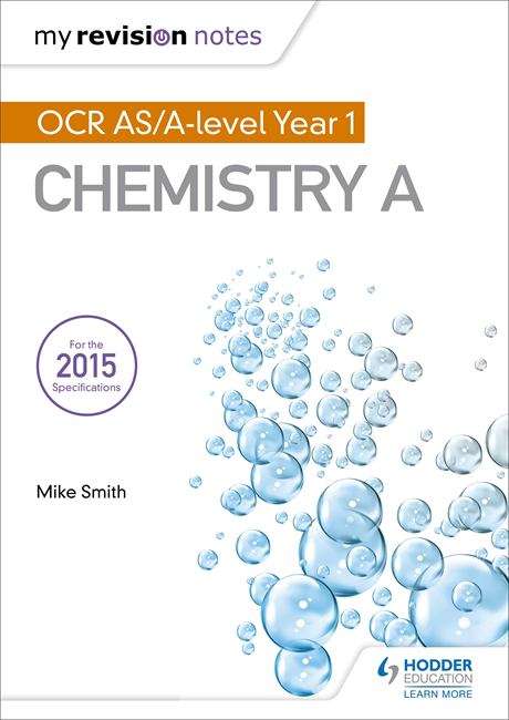 Book cover of My Revision Notes: OCR AS Chemistry A Second Edition (PDF)