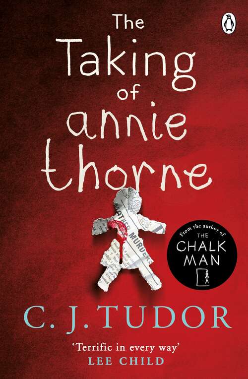 Book cover of The Taking of Annie Thorne: 'Britain's female Stephen King'  Daily Mail