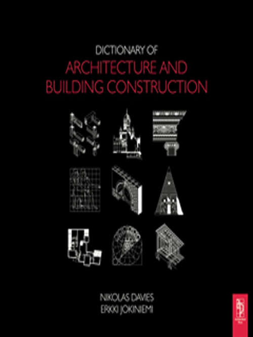 Book cover of Dictionary of Architecture and Building Construction