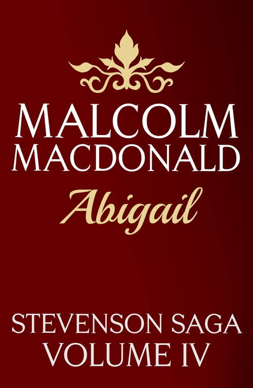 Book cover of Abigail (The Stevenson Saga #4)