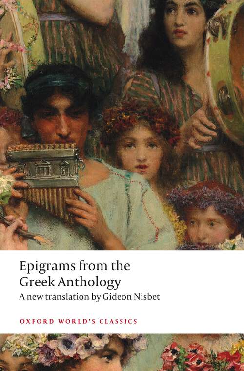 Book cover of Epigrams from the Greek Anthology (Oxford World's Classics)