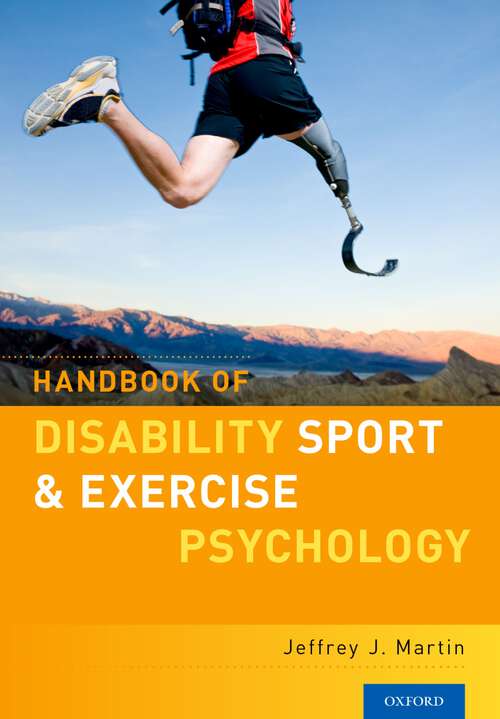 Book cover of Handbook of Disability Sport and Exercise Psychology