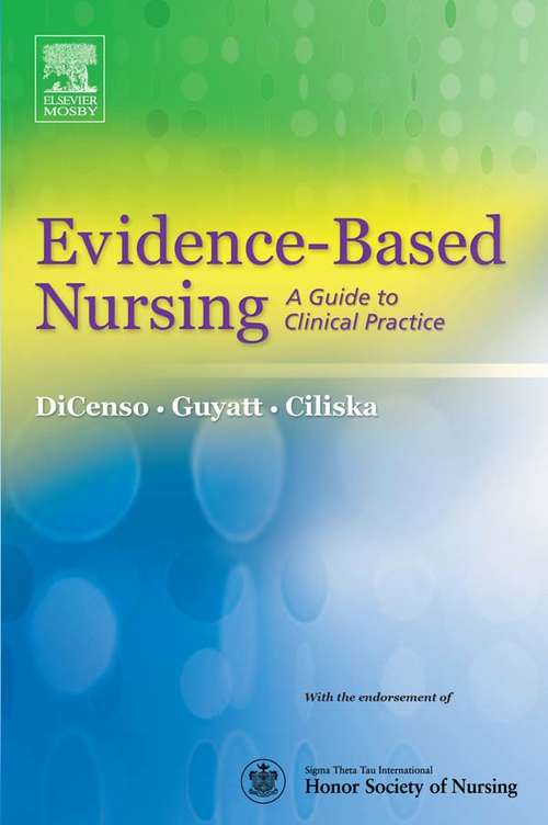 Book cover of Evidence-Based Nursing - E-Book: A Guide to Clinical Practice