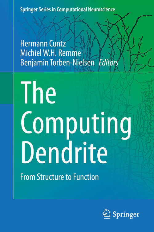 Book cover of The Computing Dendrite: From Structure to Function (2014) (Springer Series in Computational Neuroscience #11)