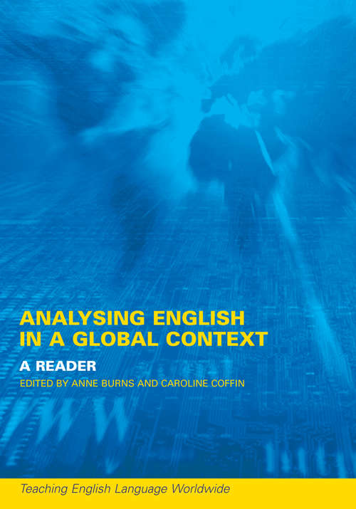Book cover of Analysing English In A Global Context (PDF)