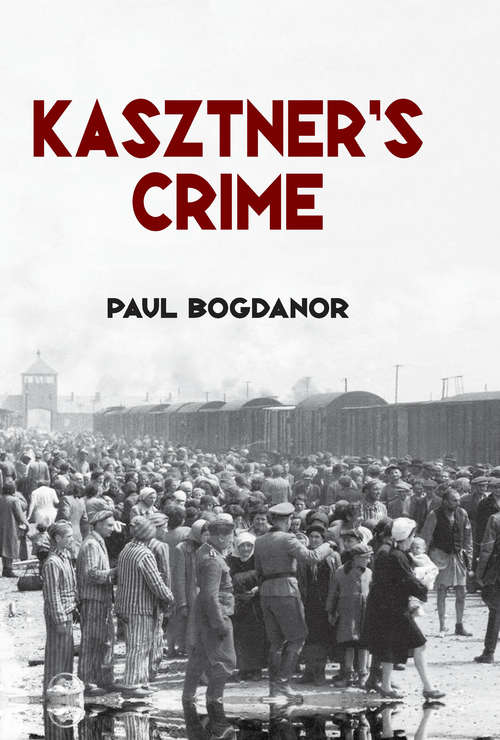 Book cover of Kasztner's Crime (Jewish Studies)