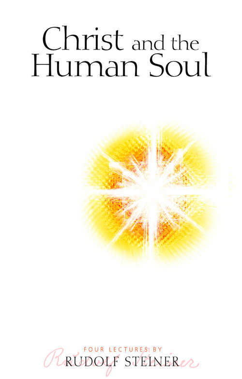 Book cover of Christ and the Human Soul