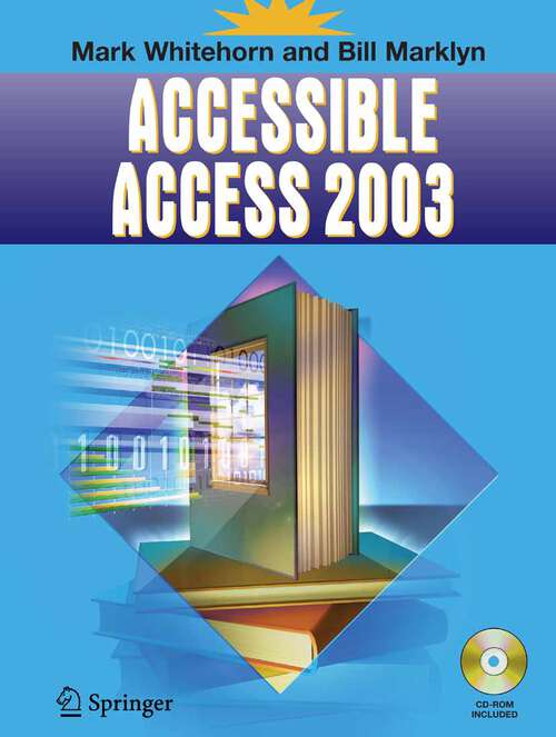 Book cover of Accessible Access 2003 (2005)