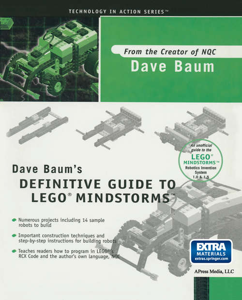 Book cover of Dave Baum's Definitive Guide to LEGO MINDSTORMS (1st ed.)