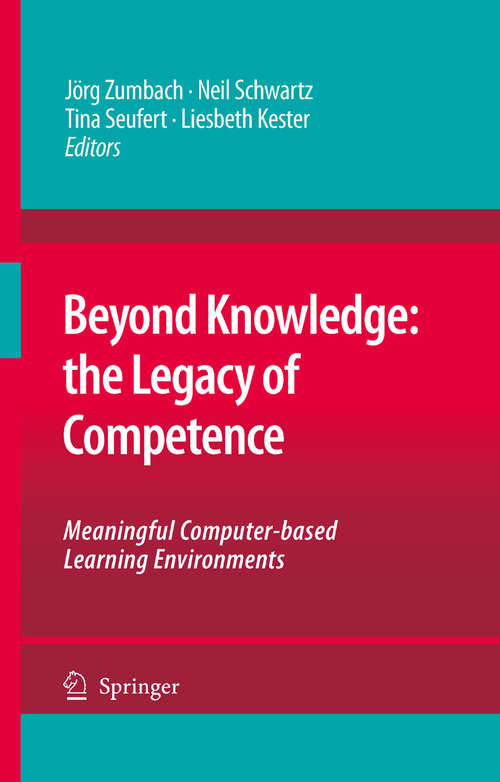Book cover of Beyond Knowledge: Meaningful Computer-based Learning Environments (2008)