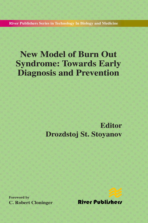 Book cover of New Model of Burn Out Syndrome: Towards Early Diagnosis and Prevention