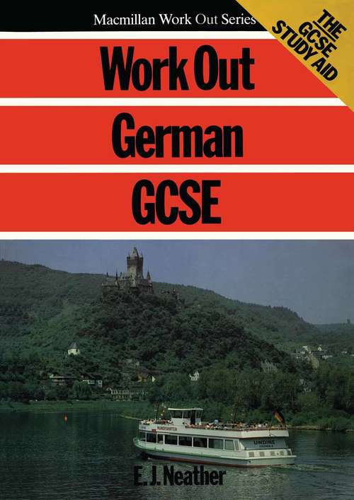 Book cover of Work Out German GCSE (1st ed. 1987) (Macmillan Work Out)