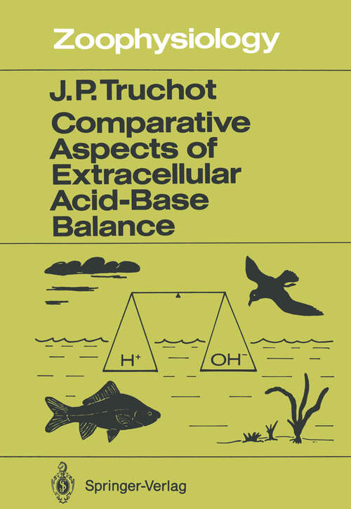 Book cover of Comparative Aspects of Extracellular Acid-Base Balance (1987) (Zoophysiology #20)