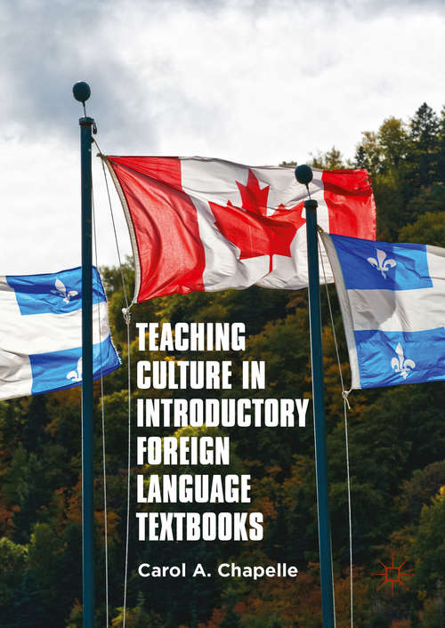 Book cover of Teaching Culture in Introductory Foreign Language Textbooks (1st ed. 2016)