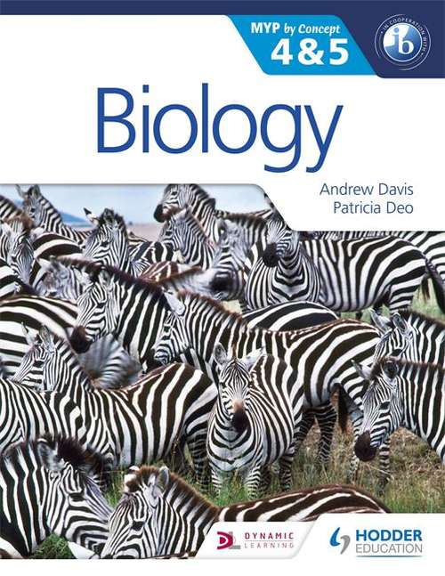 Book cover of Biology for the IB MYP 4 & 5: By Concept (PDF)